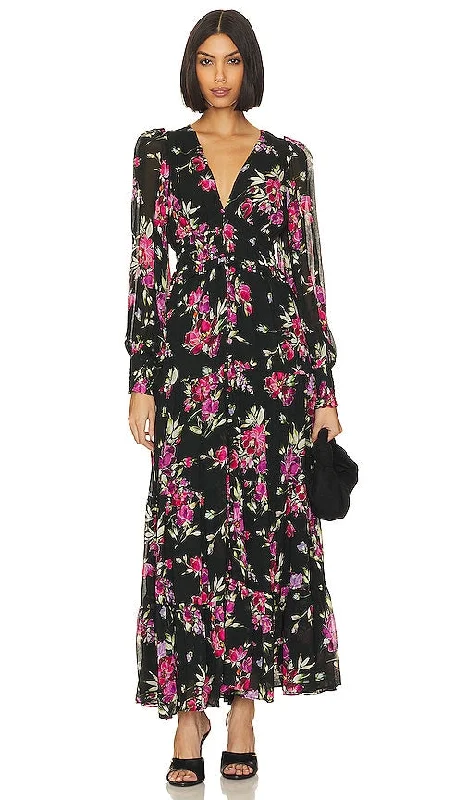 Yumi Kim Frida Maxi Dress in Multi Classic Tulle Maxi Dress