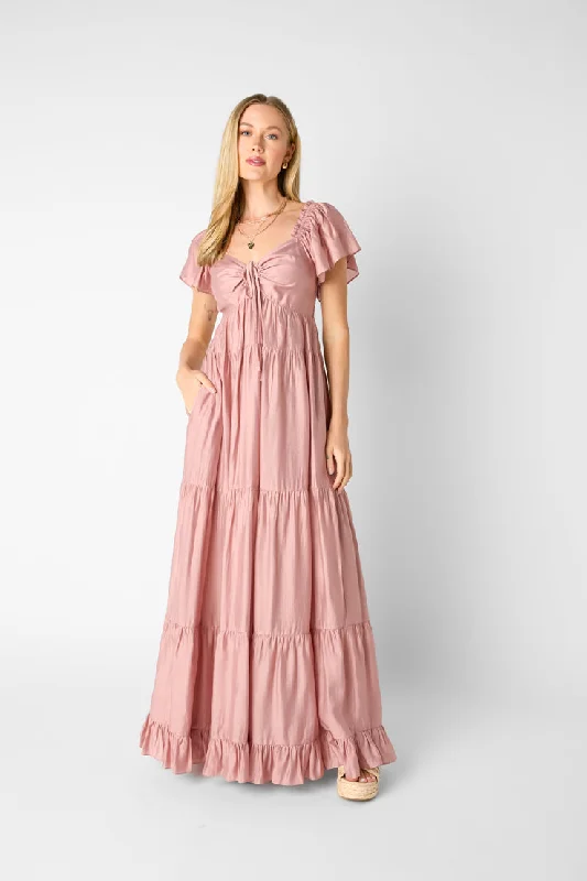 When You Know Maxi Dress Fashionable High-Waist Maxi Dress