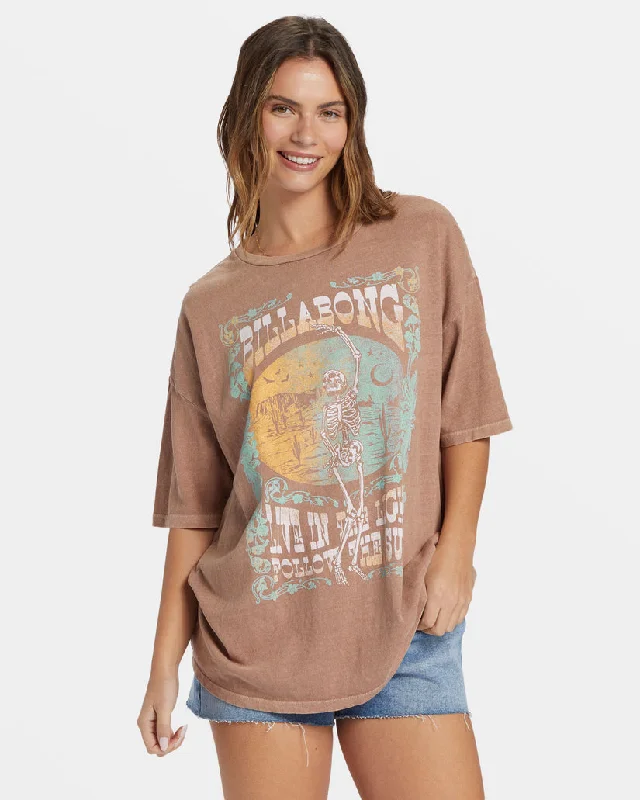 Billabong Walk With Me T-Shirt - SWEET EARTH Seamless Knitted Crochet