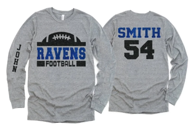 Glitter Football Shirt | Football Shirts | Football Laces | Long Sleeve Shirt | Football Spirit Wear Zippered Front Buttoned Front Snap Front Glitter Football Shirt | Football Shirts | Football Laces | Long Sleeve Shirt | Football Spirit Wear Zippered Front Buttoned Front Snap Front
