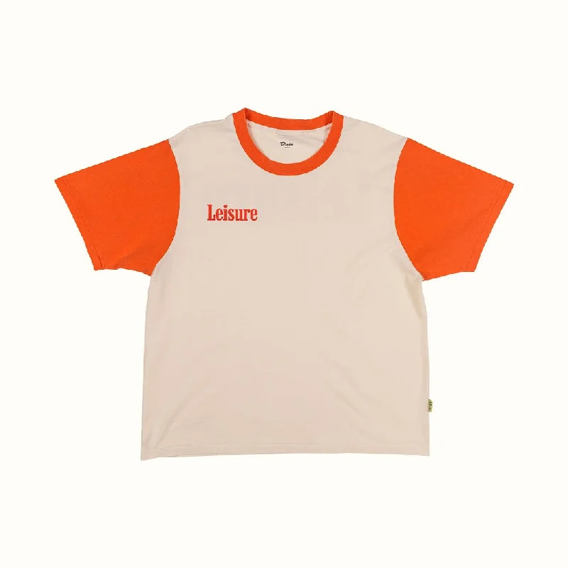 Duvin Leisure Sleeve Tee - Red Elegant Classic Vintage