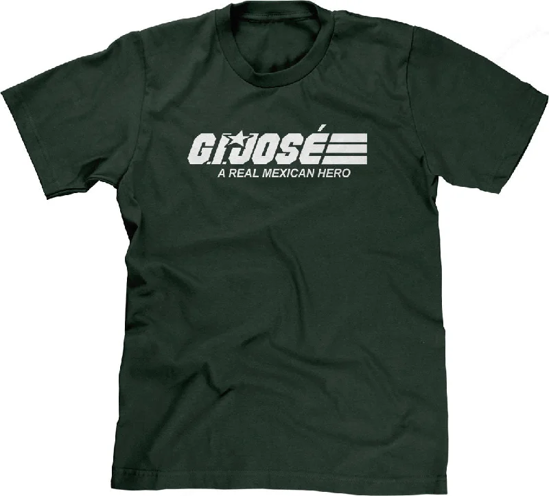 G.I. Jose (A Real Mexican Hero) T-Shirt Mesh Blend Leather Blend Suede Blend