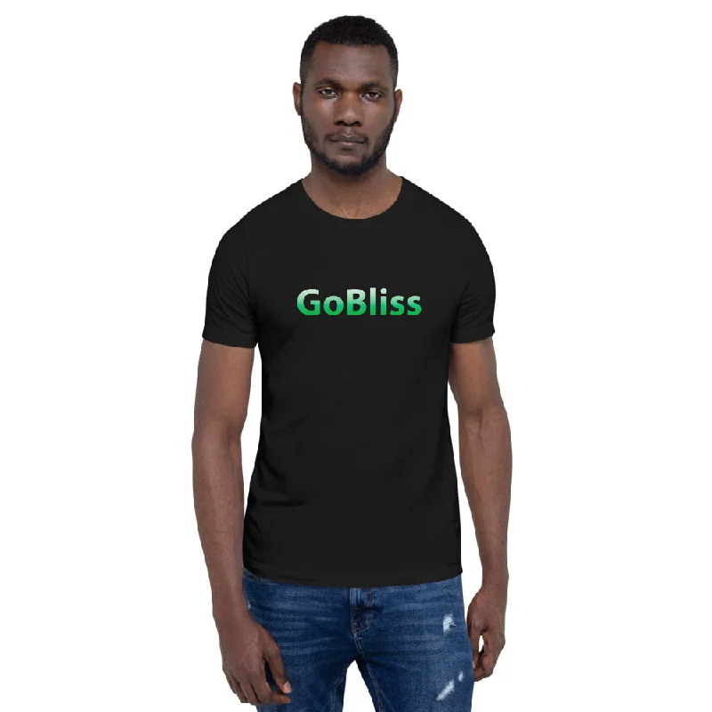 GoBliss Short-Sleeve Unisex T-Shirt Oversized T-Shirt Spandex breathable