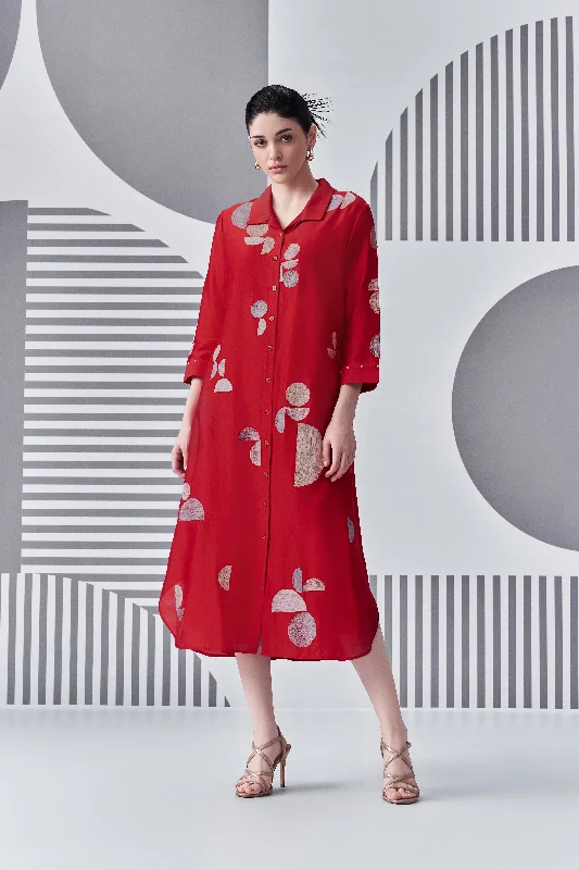 NB UR-35  Bauhaus Shirt Dress Cotton Fabric Linen Fabric Terry Fabric