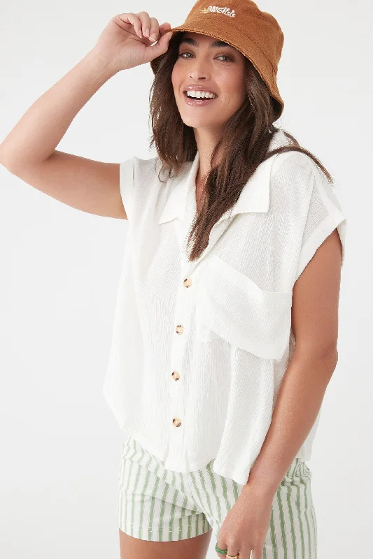 PASCALE SHIRT Welt Pockets Slit Pockets Flap Pockets