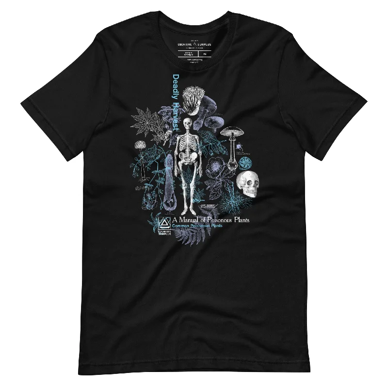 Poisonous Plants: Deadly Harvest Graphic Tee Graphic Embroidered Appliqued