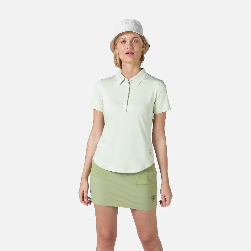 Women's E-Fiber Hiking Polo Shirt Plaid T-Shirt Polka Dot Checkered