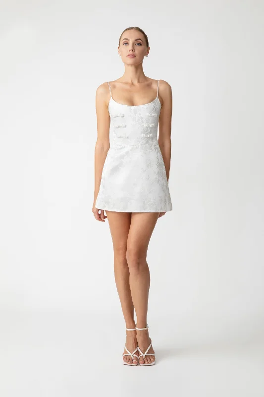 Joey Jacquard Mini Dress Comfortable Boho Mini Dress