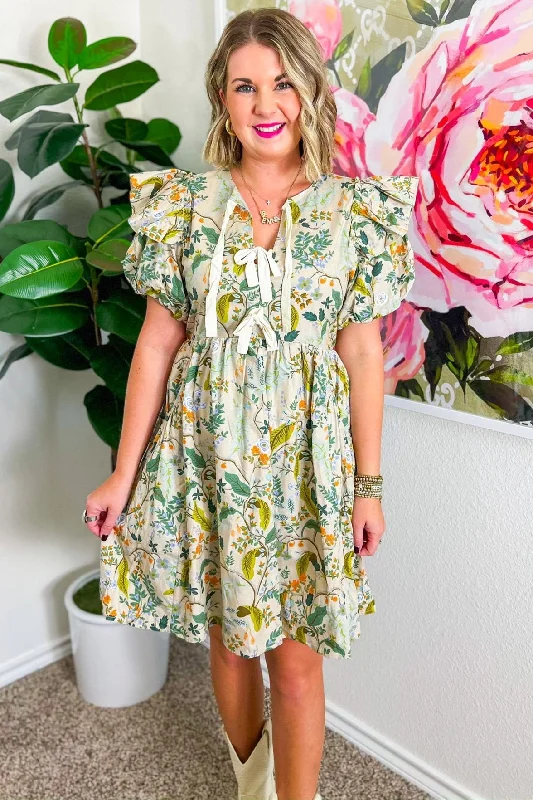 Just Another Thing Mini Dress - Taupe Elegant Vintage Mini Dress