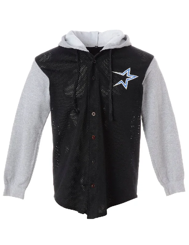 Label Hank Baseball Sweatshirt Jacket Chenille Fabric Brocade Fabric Lace Fabric