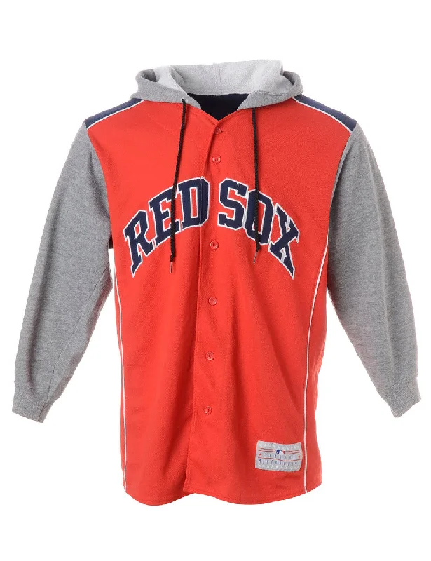 Label Hank Baseball Sweatshirt Jacket Knit Fabric Woven Fabric Fleece Fabric