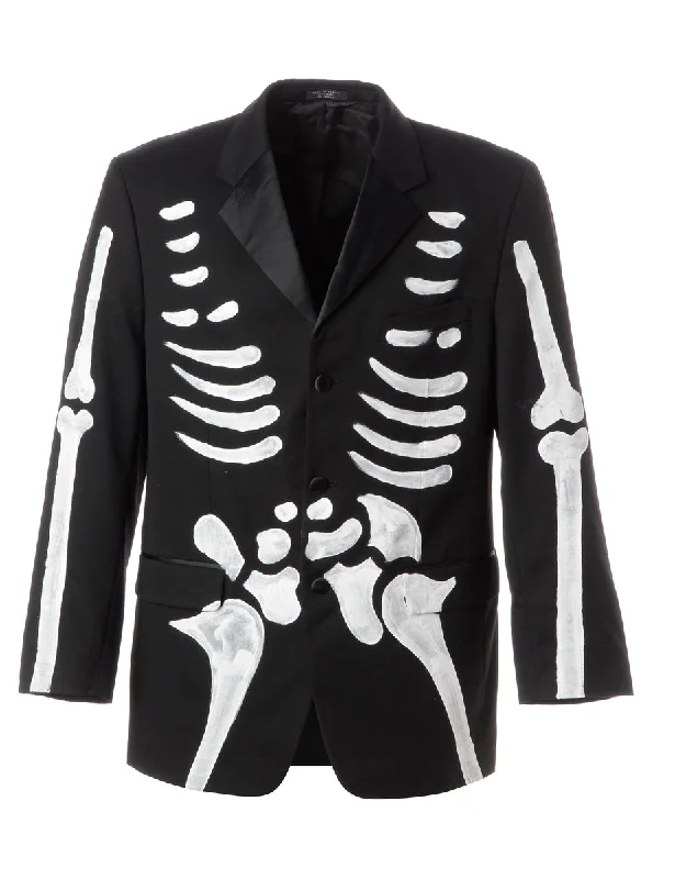 Label Jack Skeleton Suit Jacket Herringbone Jacket Checkered Jacket Solid Jacket