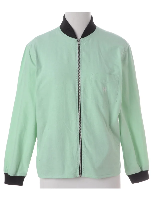 Label Jamie Branded Straight Hem Bomber Jacket Cotton Jacket Linen Jacket Terry Jacket Label Jamie Branded Straight Hem Bomber Jacket Cotton Jacket Linen Jacket Terry Jacket