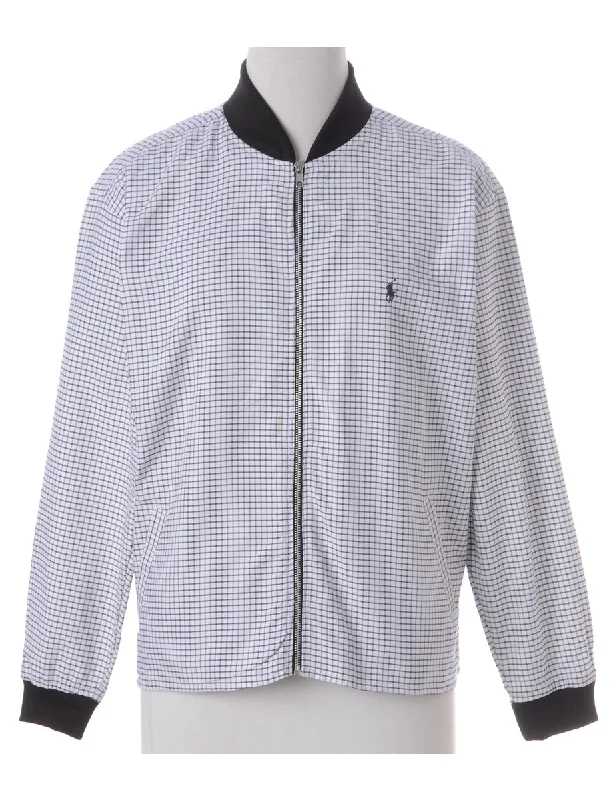 Label Jamie Branded Straight Hem Bomber Jacket Ribbed Jacket Pleated Jacket Ruffled Jacket Label Jamie Branded Straight Hem Bomber Jacket Ribbed Jacket Pleated Jacket Ruffled Jacket