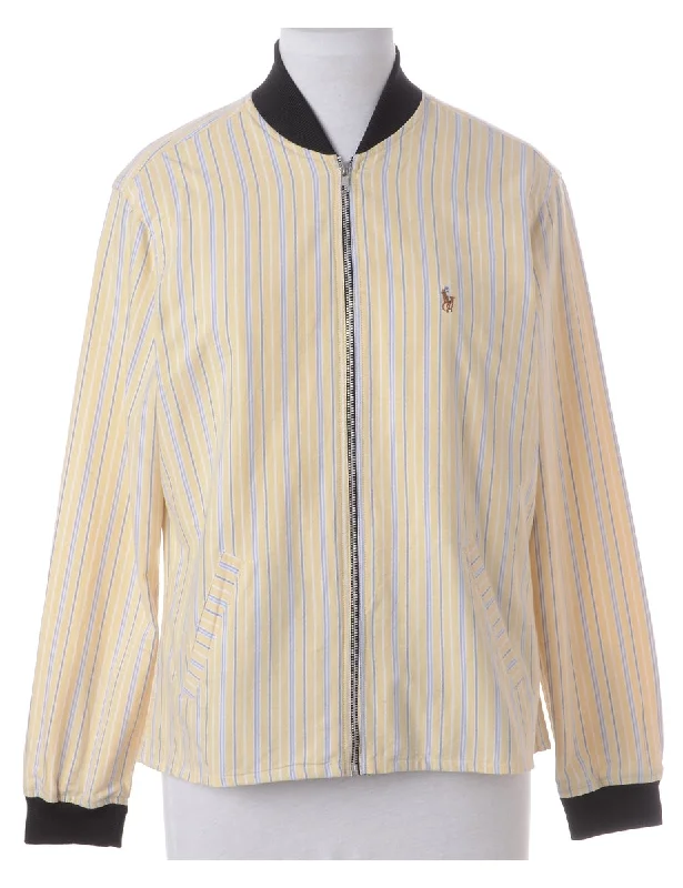 Label Jamie Branded Straight Hem Bomber Jacket Tailored Jacket Straight Jacket A-Line Jacket Label Jamie Branded Straight Hem Bomber Jacket Tailored Jacket Straight Jacket A-Line Jacket