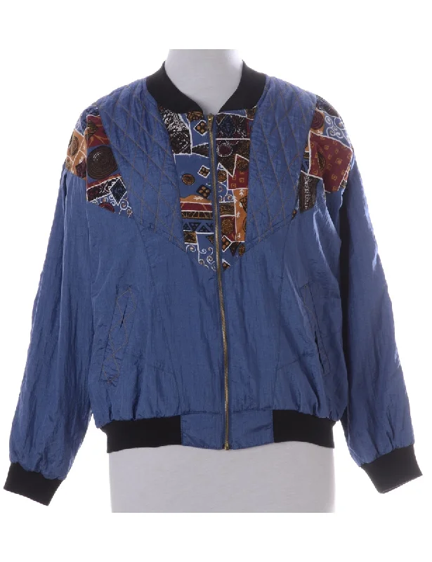 Label Kay Bomber Patterned Jacket Faux Fur Jacket Real Fur Jacket Shearling Jacket