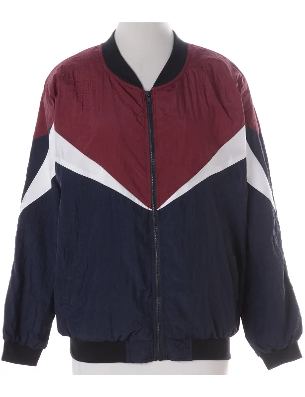Label Kay Bomber Patterned Jacket Ribbed Jacket Pleated Jacket Ruffled Jacket