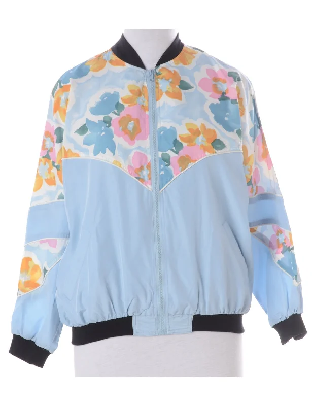 Label Kay Bomber Patterned Jacket Belted Jacket Elasticated Jacket Padded Jacket