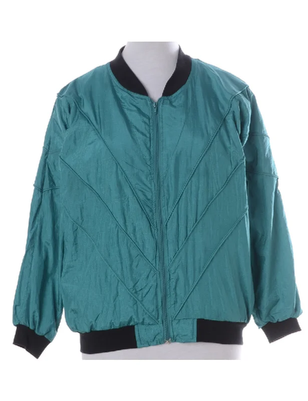 Label Kay Bomber Patterned Jacket Nylon Fabric Polyester Fabric Spandex Fabric