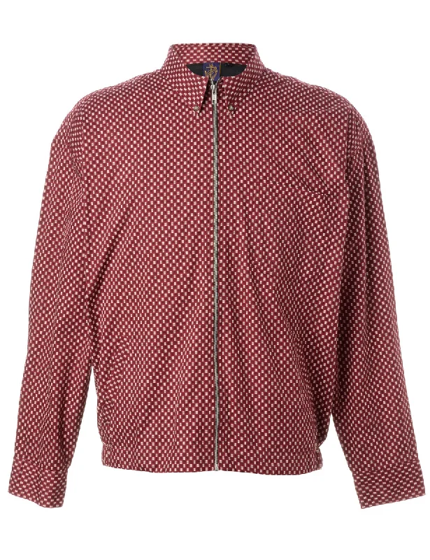 Label Lightweight Clint Conversational jacket Print Jacket Jacquard Jacket Patchwork Jacket