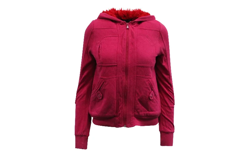 Marc by Marc Jacobs Performance Jacket in Pink Cotton Satin Jacket Silk Jacket Chiffon Jacket Marc by Marc Jacobs Performance Jacket in Pink Cotton Satin Jacket Silk Jacket Chiffon Jacket
