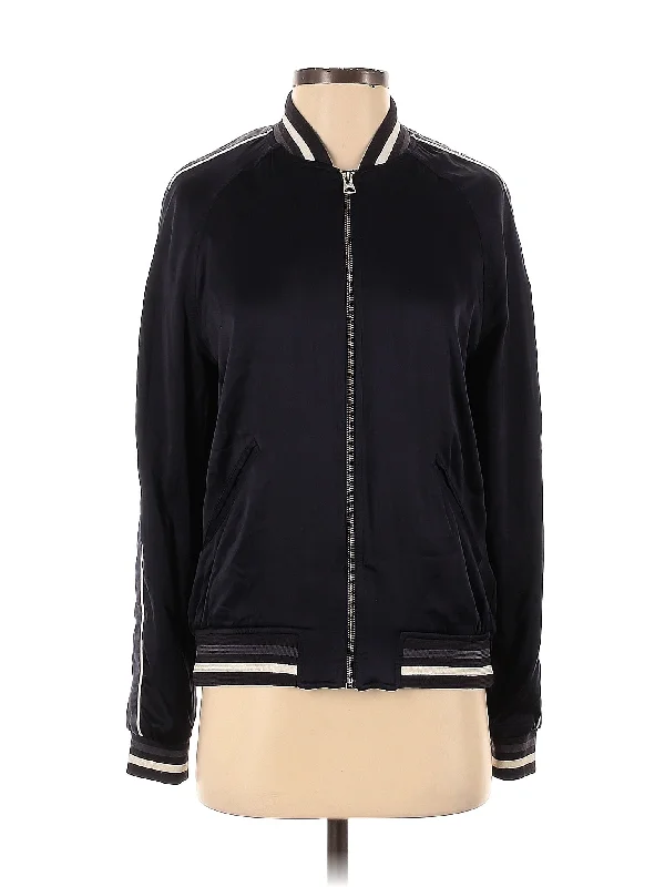 Track Jacket Welt Pockets Slit Pockets Flap Pockets