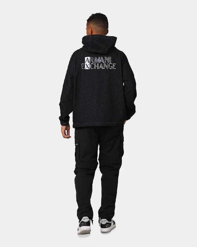 Armani Exchange Blouson Pullover Jacket Black Wool Jacket Cashmere Jacket Tweed Jacket Armani Exchange Blouson Pullover Jacket Black Wool Jacket Cashmere Jacket Tweed Jacket