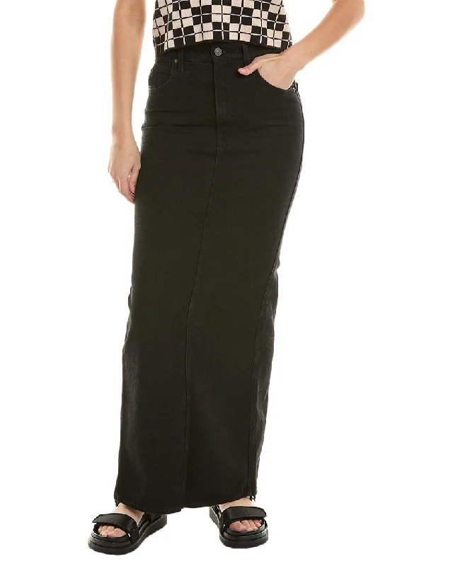 Mother Denim The Candy Stick Maxi Skirt cashmere skirt plush