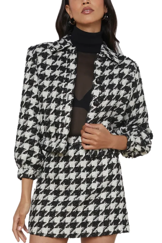 Bridges Houndstooth Jacket Striped Jacket Polka Dot Jacket Floral Jacket