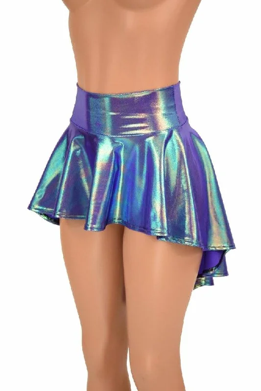 Build Your Own Hi Lo Rave Mini Skirt linen skirt airy