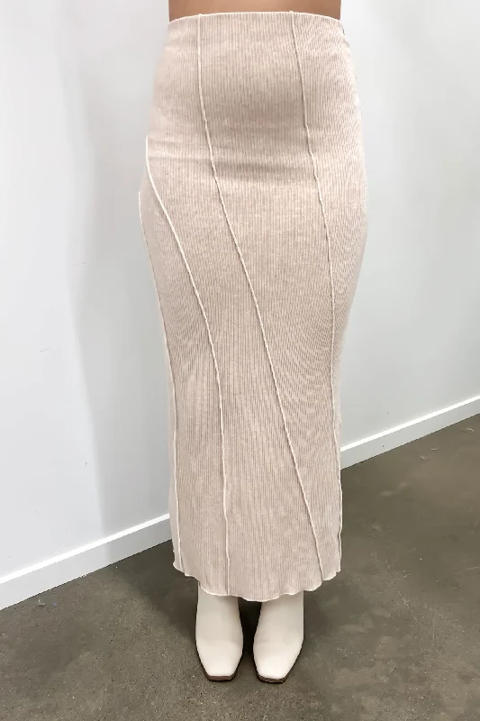 Gemma Maxi Skirt Natural lace skirt romantic