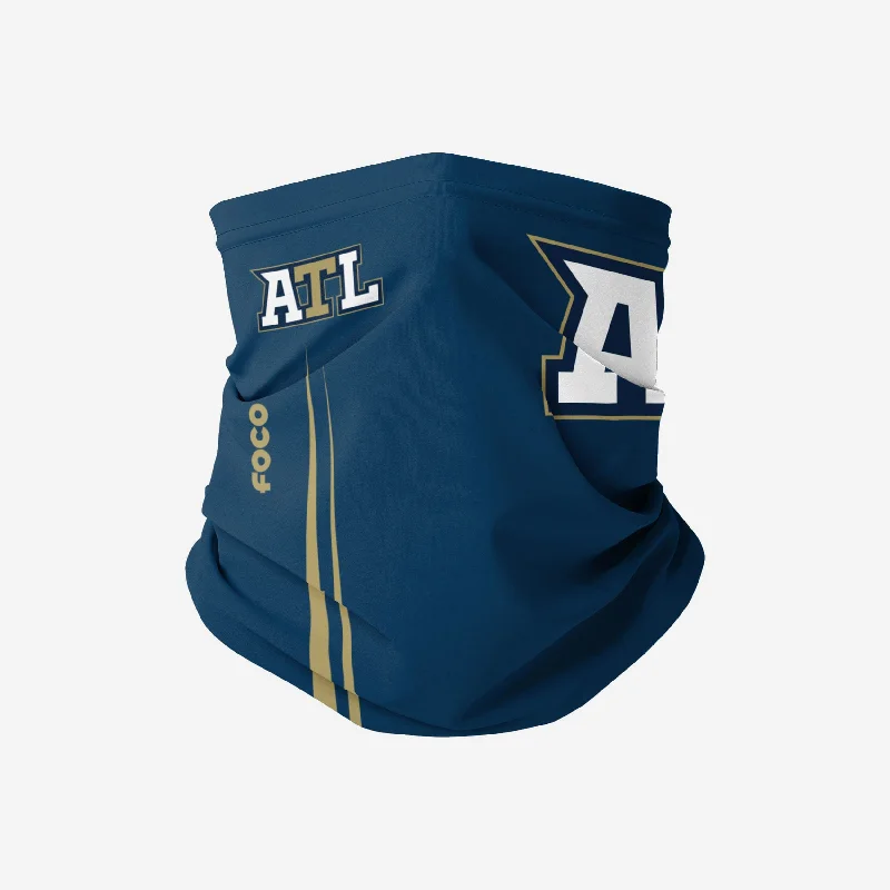 Georgia Tech Yellow Jackets On-Field Sideline Logo Atlanta Gaiter Scarf Hooded Jacket Caped Jacket Shawl Collar Jacket Georgia Tech Yellow Jackets On-Field Sideline Logo Atlanta Gaiter Scarf Hooded Jacket Caped Jacket Shawl Collar Jacket