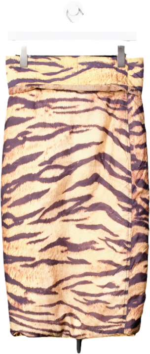 H&M Co-exist Vegan range Brown Padded Recycled Nylon Skirt UK XS velvet skirt luxury H&M Co-exist Vegan range Brown Padded Recycled Nylon Skirt UK XS velvet skirt luxury