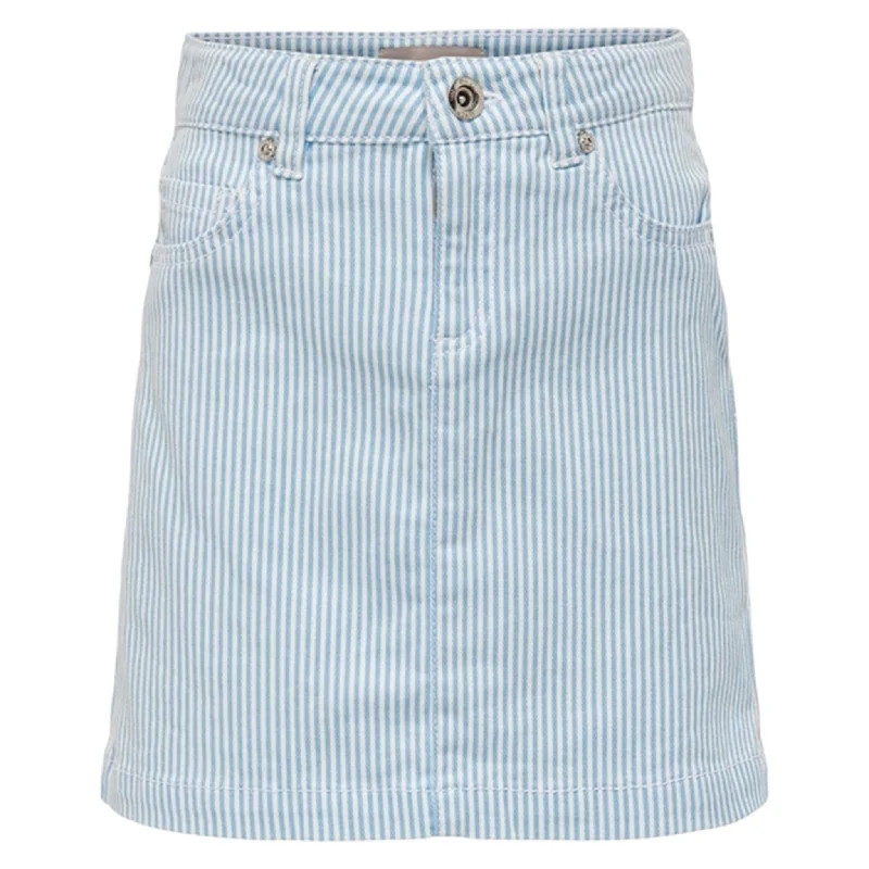 Kids ONLY Cloud Dancer Vox Skirt leather skirt refined