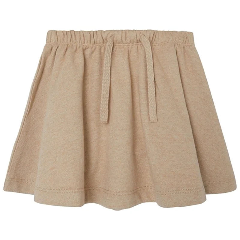 Lil'Atelier Croissant Daylin Sweat Skirt ruffled skirt detail