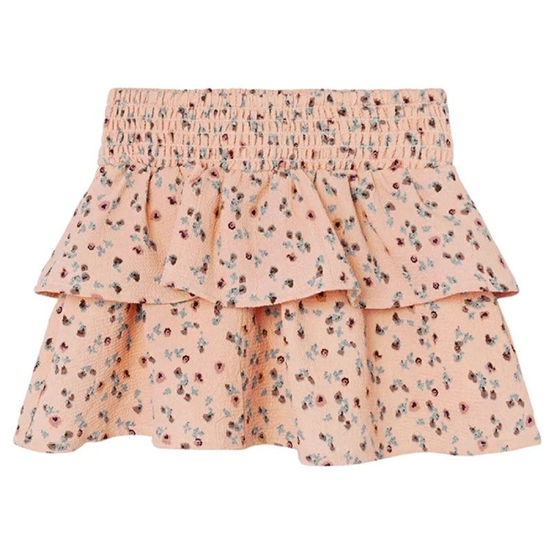 Name it Créme De Pêche Jihelle Skirt wool skirt breathable