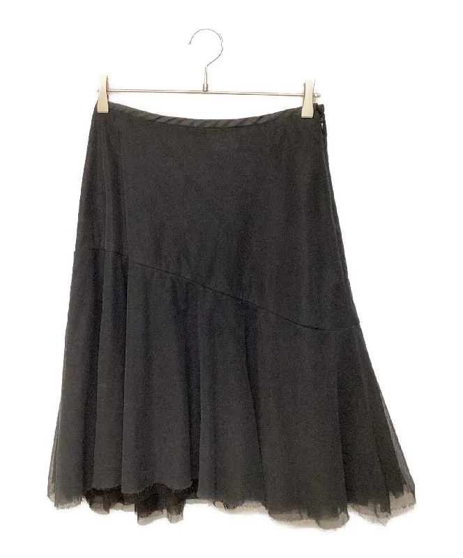 [Pre-owned] JUNYA WATANABE COMME des GARCONS tulle skirt JS-04035M/AD1998 ruffled skirt detail