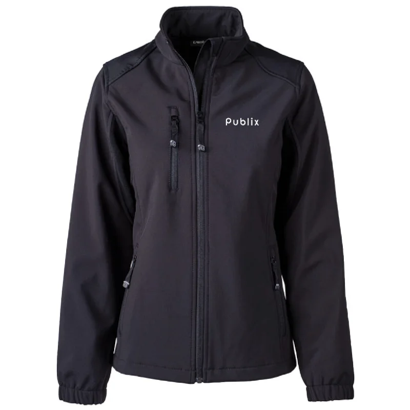 Publix Ladies SoftShell 4-way Stretch Jacket - Two Color Options Chenille Fabric Brocade Fabric Lace Fabric Publix Ladies SoftShell 4-way Stretch Jacket - Two Color Options Chenille Fabric Brocade Fabric Lace Fabric