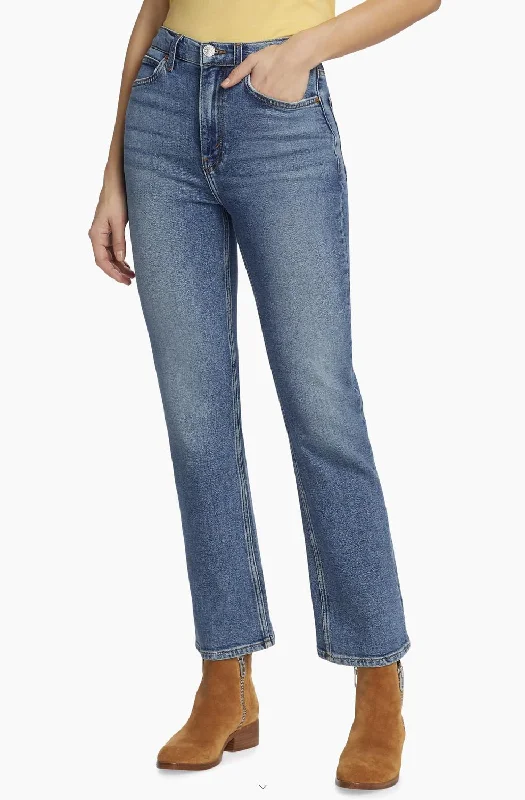 70's Crop Boot Jeans In Mid 70S Comfortable Zip-Up Skinny Jeans