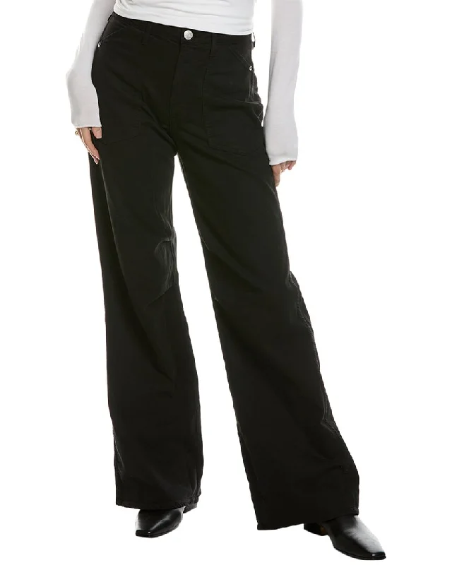AMO Severine Black Cargo Jean Stylish Relaxed Fit Skinny Jeans