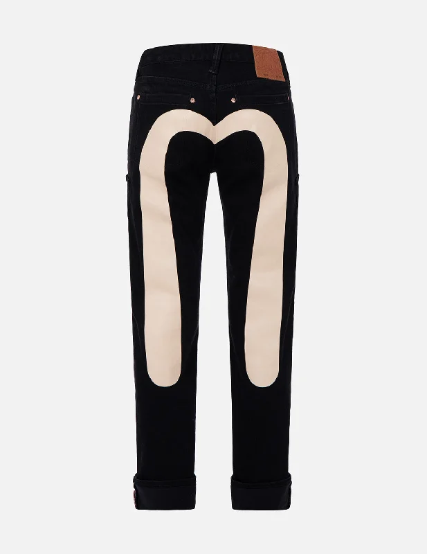 Classic Daicock Print Slim-Fit Denim Jeans #2010 Trendy Colored Denim Jeans