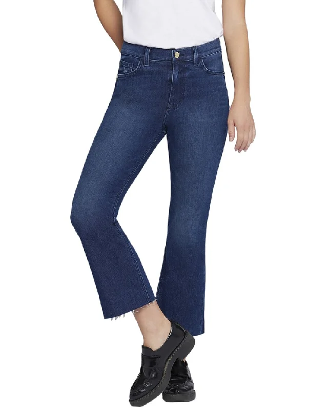 Current/Elliott The Boulevard Zenith Wash Crop Bootcut Jean Trendy Skinny Fit Jeans