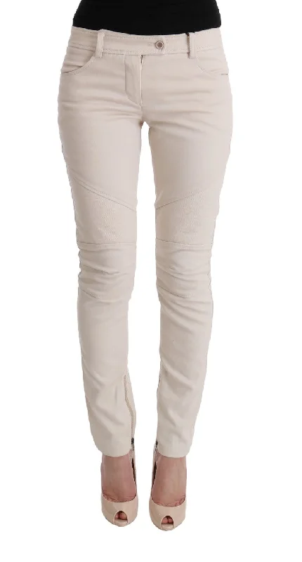 Ermanno Scervino  Slim Fit Casual Women's Jeans Trendy Bootcut High-Waisted Jeans