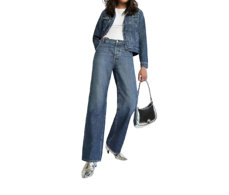 Hope Jean In Iconic Chic Vintage-Inspired Denim Jeans