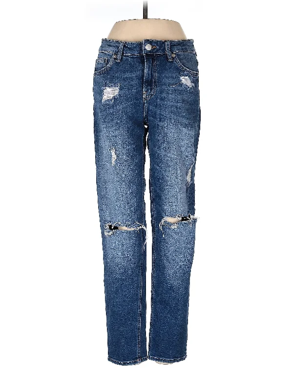 Jeans Casual Bootcut Ripped Jeans