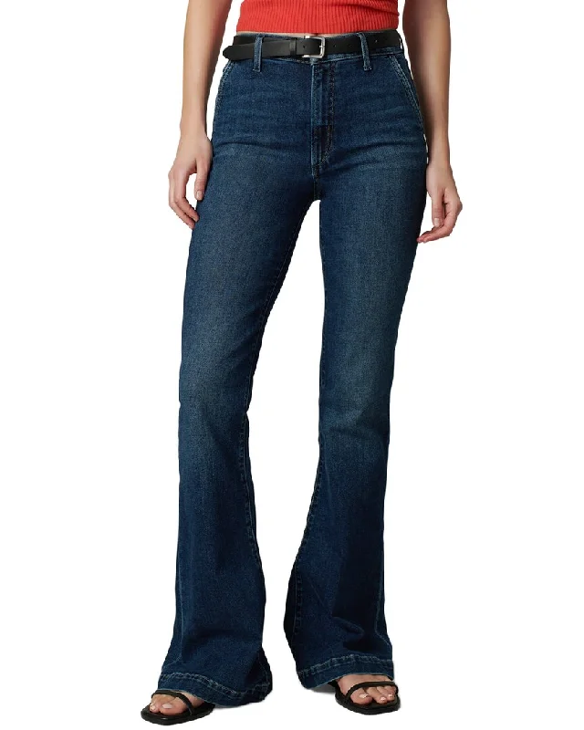 JOE'S Jeans The Molly Double Down High-Rise Flare Jean Trendy Classic Fit Jeans