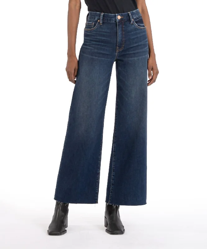 Meg High Rise Jeans In Exhibited Wash Trendy Plus Size Jeans