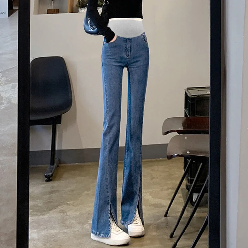 NiDELL: Women’s Elegant Jeans long pants for Summer Trendy Classic Fit Jeans