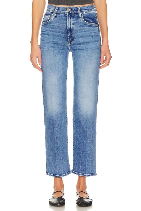 Rambler Zip Flood Straight Jeans - Petite In Out Of The Blue Stylish Tapered Fit Jeans Rambler Zip Flood Straight Jeans - Petite In Out Of The Blue Stylish Tapered Fit Jeans