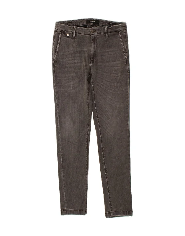REPLAY Womens Slim Jeans W32 L31  Grey Stylish Slim Fit Denim